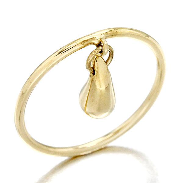 Tiffany & Co. エルサベレッティ・ドロップリングK18YG 10号