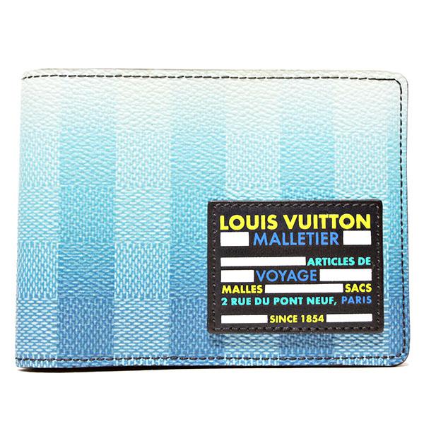 ルイ・ヴィトン LOUIS VUITTON ダミエ・ストライプ ポルトフォイユ