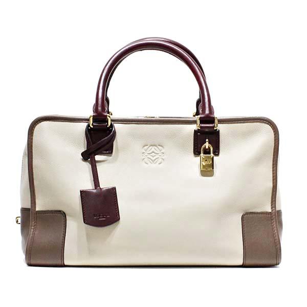 ロエベ LOEWE アマソナ36 ハンドバッグ ミニボストンバッグ レザー 革 