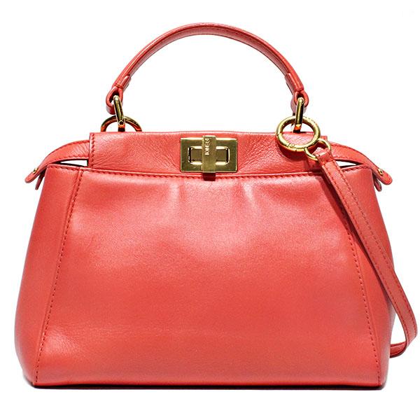 PEEKABOO フェンディ FENDI ミニ ピーカブー ハンドバッグ ショルダー
