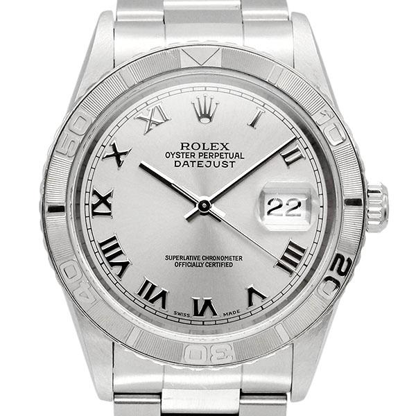 デイトジャスト ロレックス ROLEX 16264 シルバー文字盤 F番 SS/WG