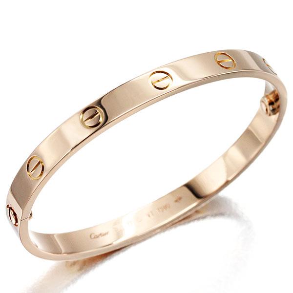 Cartier バングル LOVE ブレスレット サイズ17 Cartier カルティエ ラブブレスレット サイズ17 K18YG 旧型 LOVE