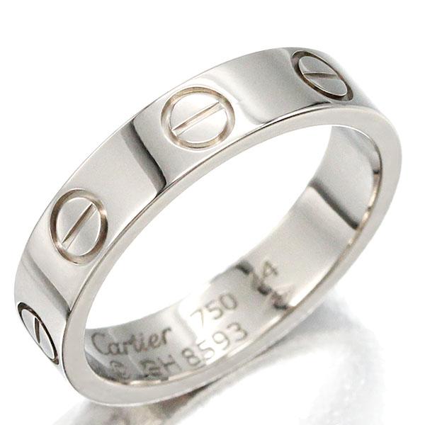 LOVE（Cartier） カルティエ Cartier ミニラブリング K18WG リング #44