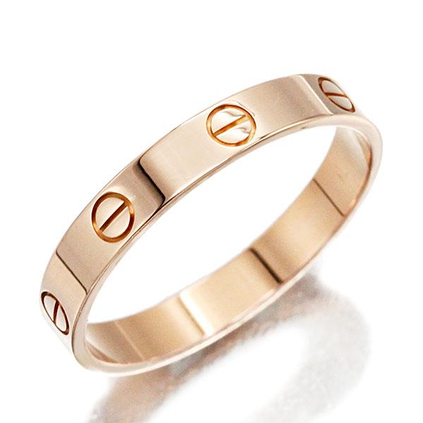 LOVE（Cartier） カルティエ Cartier ミニラブ リング #64 K18PG