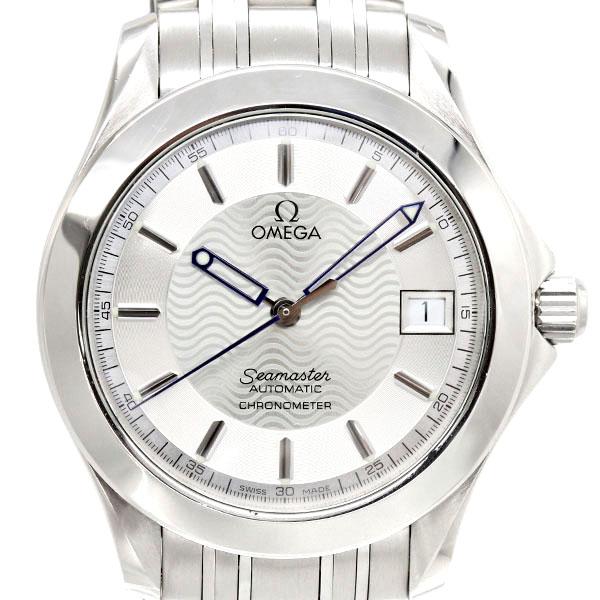 SEAMASTER オメガ OMEGA シーマスター120M シルバー文字盤 メンズ