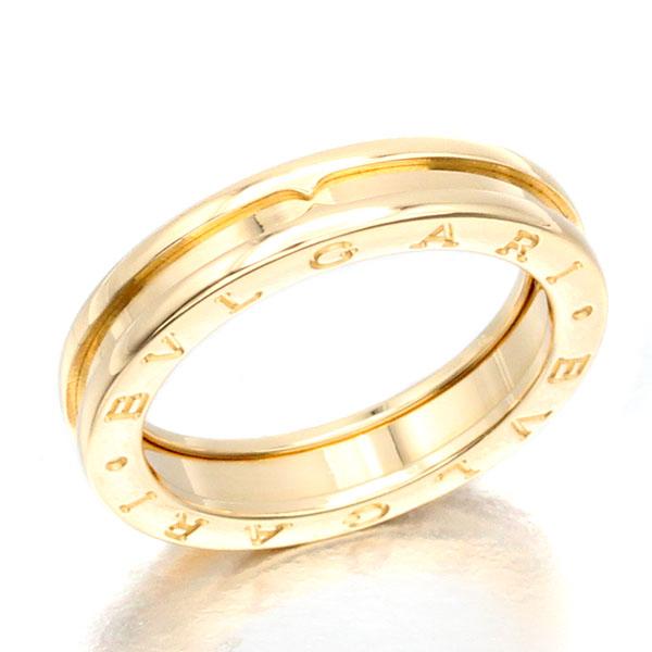 BVLGARI ブルガリ ビーゼロワン 1バンド リング 60 ビー・ゼロワン ブルガリ BVLGARI 1バンド リング #60 K18YG ゴールド