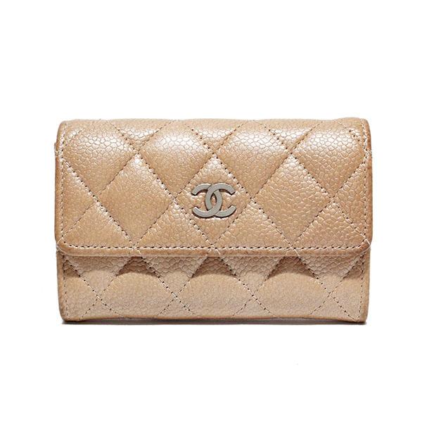 CHANEL（シャネル） キャビアスキン コインケース カードケース