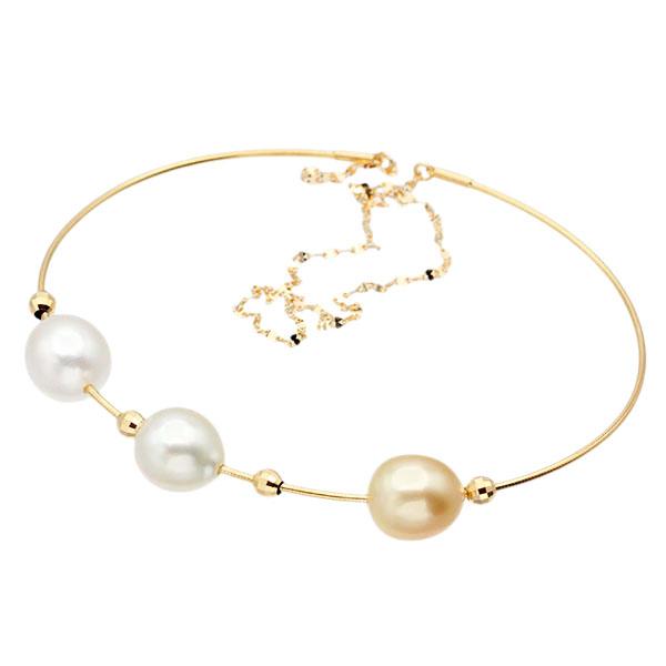 K18YG パール ブレスレット フリーサイズ イエローゴールド750 金 4.5g