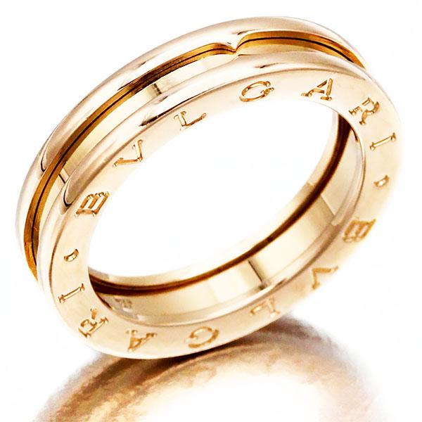 ビー・ゼロワン ブルガリ BVLGARI リング K18PG #57 8.2g メンズ 