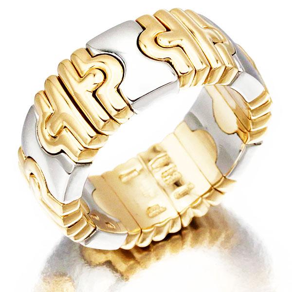 パレンテシ ブルガリ BVLGARI リング K18YG SS 13号 12.1g レディース 