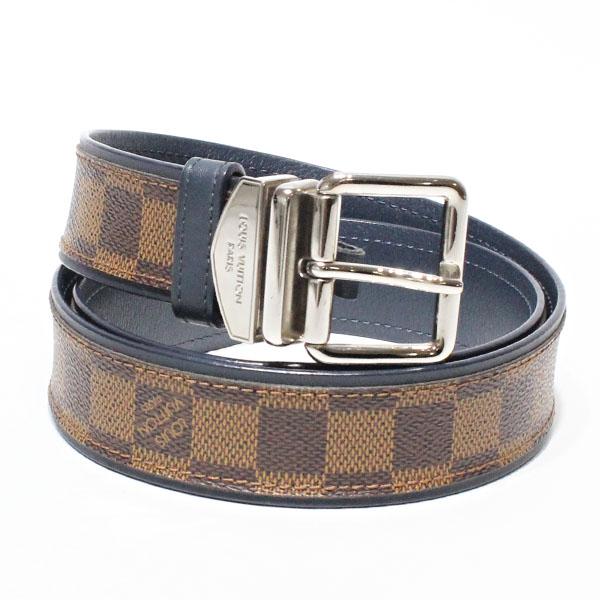 ■未使用■　ルイ・ヴィトン サンチュール シドニー ベルト ダミエ ブラウン #90 M9568 箱 【296277】5 LOUIS VUITTON（ルイ・ヴィトン） ダミエ サンチュール シドニー 90cm