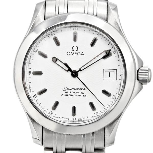 オメガ シーマスター120 2501.21 自動巻クロノメーターホワイト文字盤 SEAMASTER オメガ OMEGA シーマスター 2501.21 ホワイト文字盤 メンズ