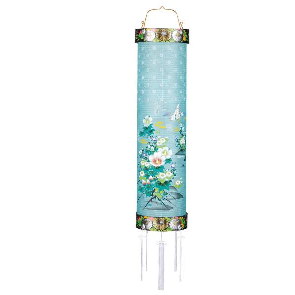 盆提灯 初盆 9号 住吉 菊蒔絵 絵入  玉雲堂 八女提灯 盆ちょうちん