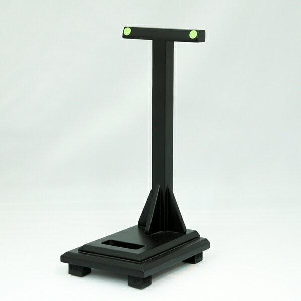 商品番号：HGAK-H255種類：羽子板専用 飾り台 スタンド商品名：羽子板用 黒塗つや消し飾り台 (スタンド)サイズ：10〜15号用 間口12×奥行15.5×高さ29.5cm