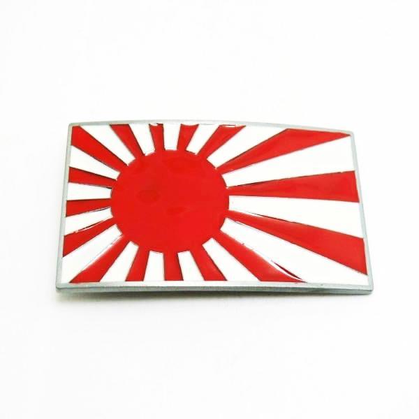 旧大日本帝国皇軍の旭日バックル 旭日旗バックル ベルトなし 大日本帝国 日本海軍旗 メタル バックル