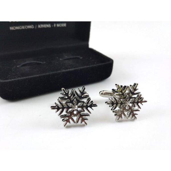 カフスボタン フラクタル 雪の結晶 シルバー フォーマル パーティー 面白 結婚式 付け方 ビジネス 使い方 女性 おしゃれ 意味 シャツ 意外 カフリンクス 雪