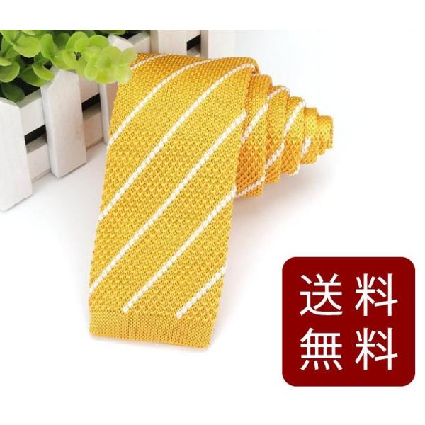 ARNYS イエロー ニットタイ ネクタイ 【公式通販】