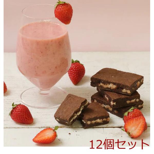 [Release date: February 1, 2025]アンティーク 世にもおいしいイチゴチョコブラウニー 12個セットチョコブラウニーといちご風味のチップが相性抜群。オリジナルチョコを使ったブラウニー生地に、いちご風味のチップをサ...
