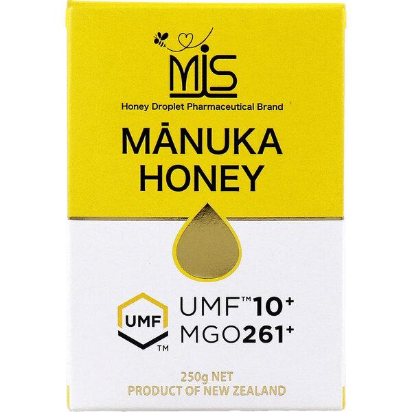 MIS マヌカハニー UMF10+ MGO261+ 250g : まるっとマーケット - 通販
