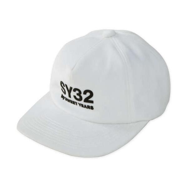 大きいサイズ SY32 by SWEET YEARS ベロア 3レイヤー キャップ ホワイト 4L/61〜64cm 1270-5330-1-105 大きいサイズ SY32 by SWEET YEARS ベロア3レイヤーキャップ 4L