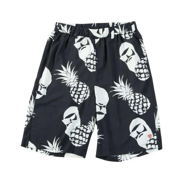 大きいサイズ FUN for modemdesign PINEAPPLE OJI柄アロハショーツ 3L 4L 5L 6L MC455402-01694 ラッピング可 送料無料 即日発送 大きいサイズ FUN for modemdesign PINEAPPLE OJI柄アロハショーツ 3L