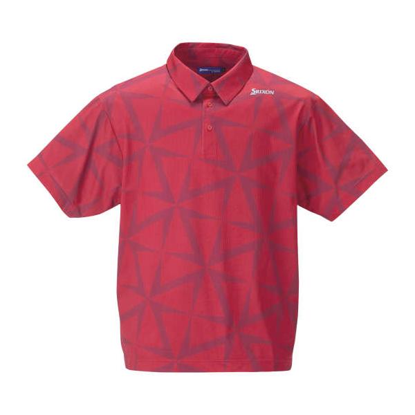 大きいサイズ SRIXON 松山プロ共同開発 ウインドミルプリント半袖