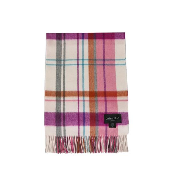 ジョシュアエリス Joshua Ellis レディース マフラー PINK ストール  