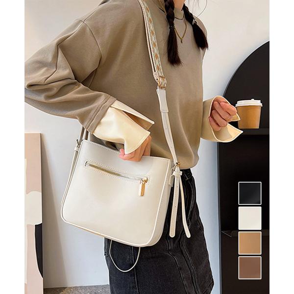 スクエアショルダーバッグ PUレーザー鞄 : まるっとマーケット - 通販