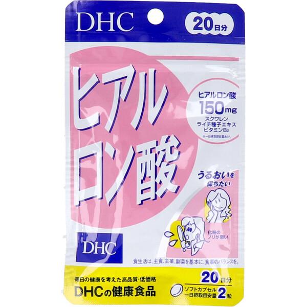 [Release date: November 2, 2022]DHC ヒアルロン酸 20日分 40粒入乾燥やハリ不足が気になる方に。若々しさの根源「うるおい」を内側から。カサつき、シワ、たるみなどのトラブルが気になりはじめたら、サプリメン...