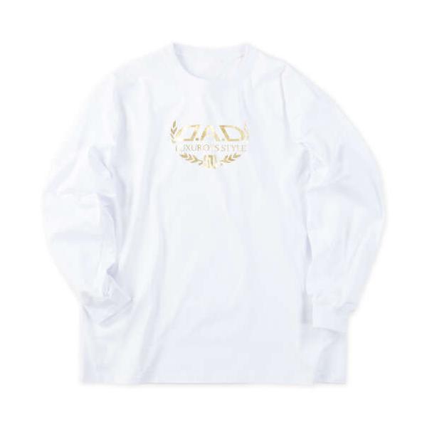 大きいサイズ D.A.D 長袖Tシャツ 3L 4L 5L 6L 7L 8L ホワイト