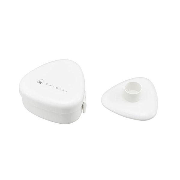 [Release date: March 11, 2024]おにぎりランチケースホワイトおにぎり ランチケース ホワイト・フタをはずしてレンジ使用OK！・トウモロコシ由来のバイオマス原料を約10％使用！Co2排出量の削減に貢献、環境にやさし...