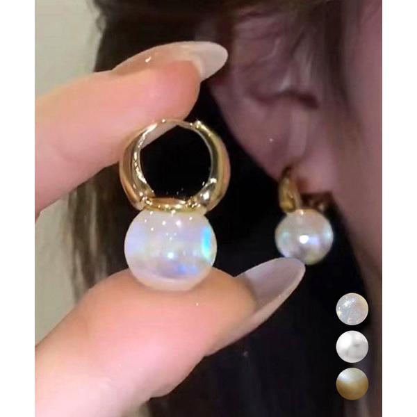 人魚の涙 パールピアス レディース 上品