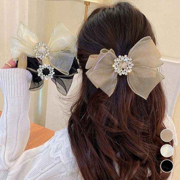 ビッグリボン ヘアクリップ レディース SK18672205-8130