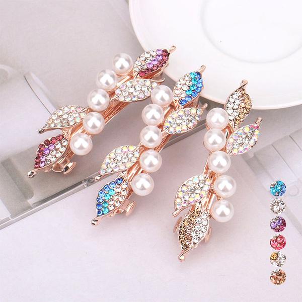 バレッタ キラキラ ヘアアクセサリー