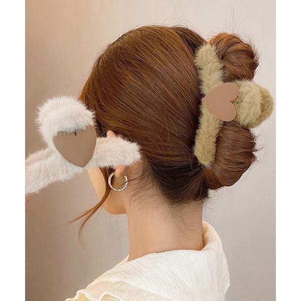 ヘアクリップ ファーバンスクリップ