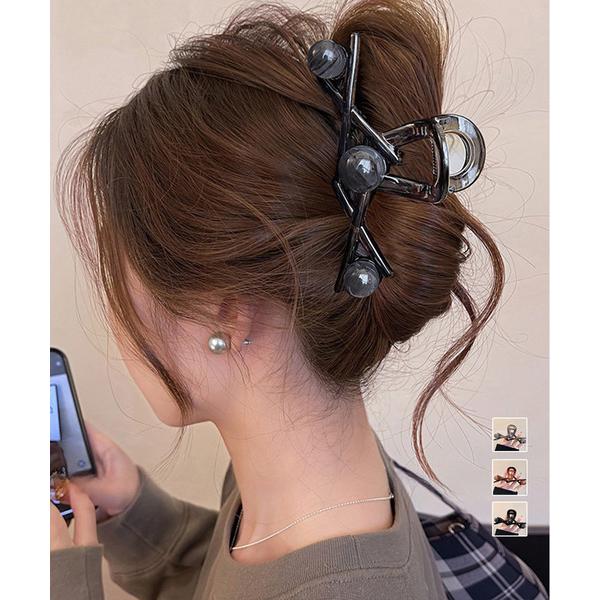 バンスクリップ ヘアクリップ大きめ髪留め