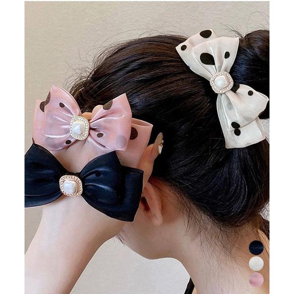 パール ヘアアクセサリー 大人っぽい