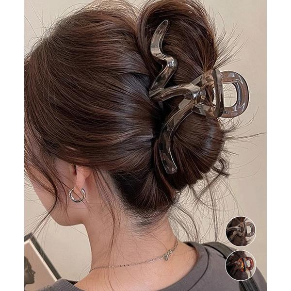 バンスクリップ ヘアクリップ まとめ髪　ヘアアクセサリー 大きめ 髪留め おしゃれ