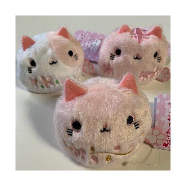 3個セット 桜ねこだんご さくら&みけさくら&とらさくら 3個セット 桜ねこだんご さくら&みけさくら&とらさくら