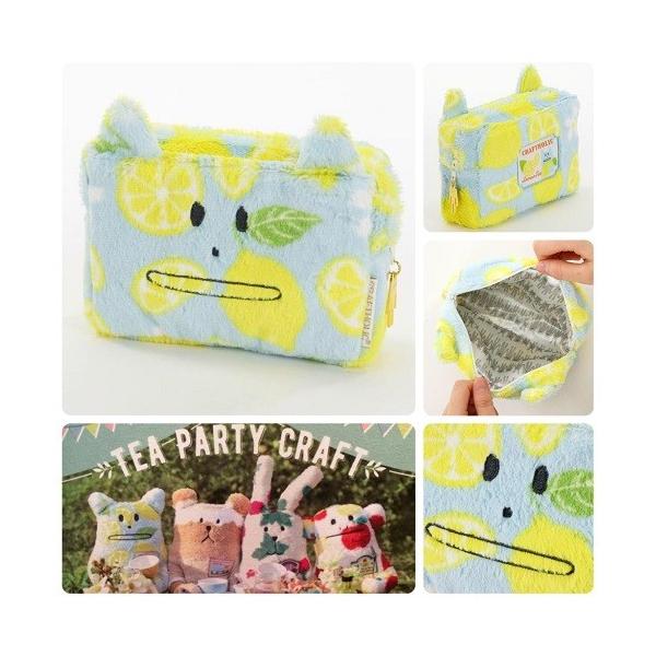 ティーパーティークラフト ポーチ レモンティーコラット ねこ Teaparty Craft クラフトホリック Craftholic 母子手帳入れ 17ss Buyee Buyee Japanese Proxy Service Buy From Japan Bot Online
