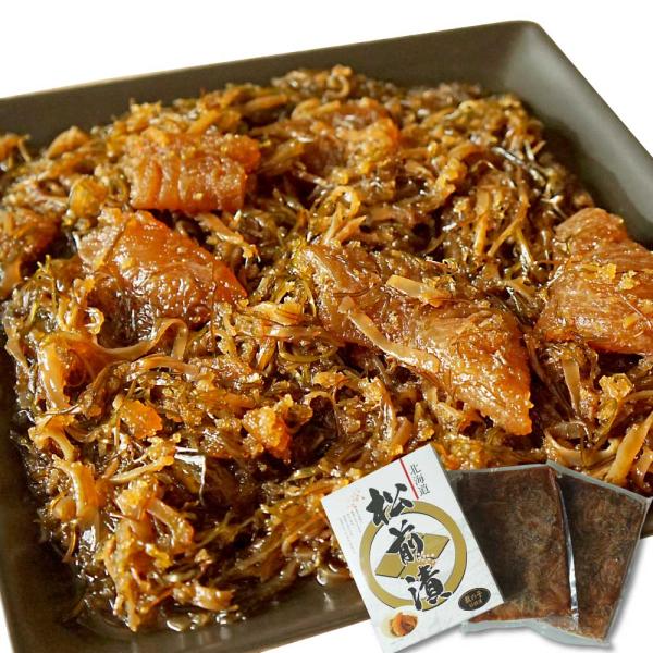 爆買P最大12倍／数の子 松前漬け 1kg (500g×2袋) するめ がごめ昆布