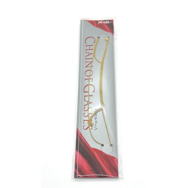 ゴールドがキレイなPEARLのメガネチェーンです。素材 真ちゅう/ゴールドメッキ長さ 約70cmこちらの商品はメール便対応です。※高知県からの発送で、発送完了のご連絡より３日〜最大１週間程度でのお届けとなります。（離島省く）※ポスト投函の為...