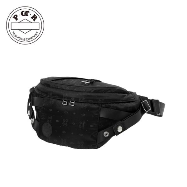 POTR モノグラム ウエストバッグ 998-19807 MONOGRAM WAIST BAG 斜め