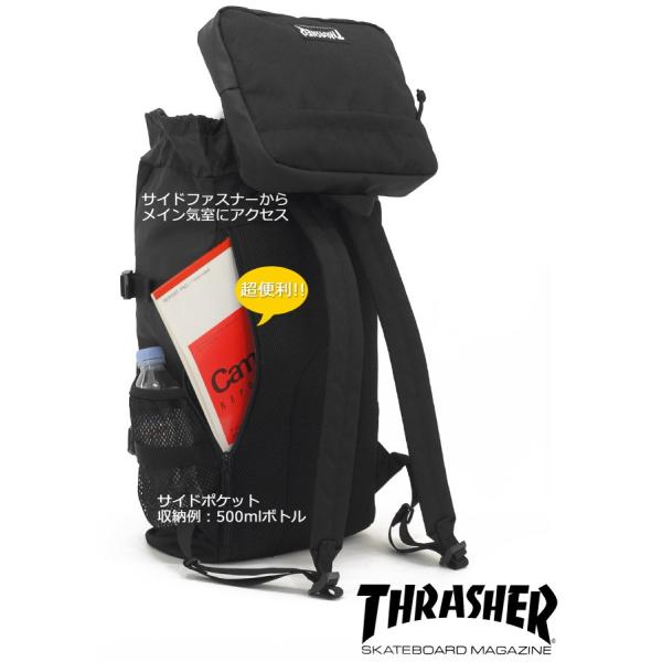 スラッシャー リュックサック フラップ型 ブラック Thrasher スクエア 男子 女子 スクールバッグ スクバ 通学リュック Thrrm503 Buyee Buyee Japanese Proxy Service Buy From Japan Bot Online