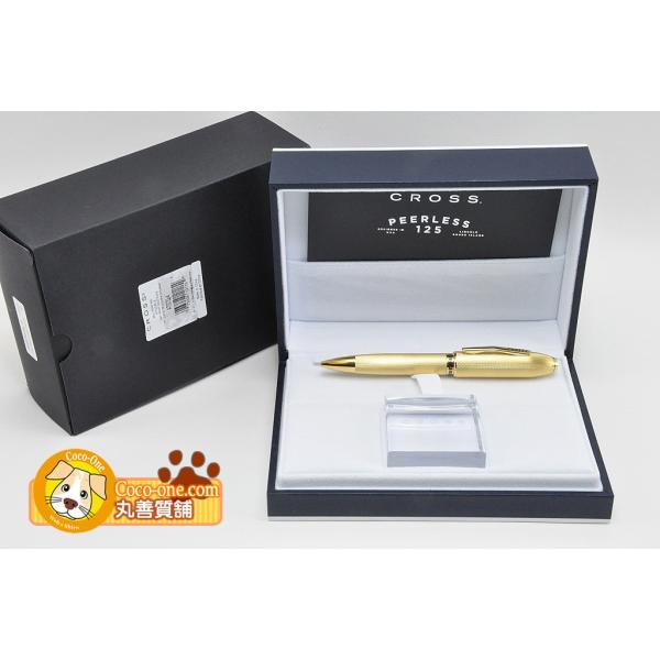 【ほぼ未使用】　Cross クロス ボールペン ピアレス125 ピアレス 125 23KT ゴールドメッキ ボールペン – A.T. Cross