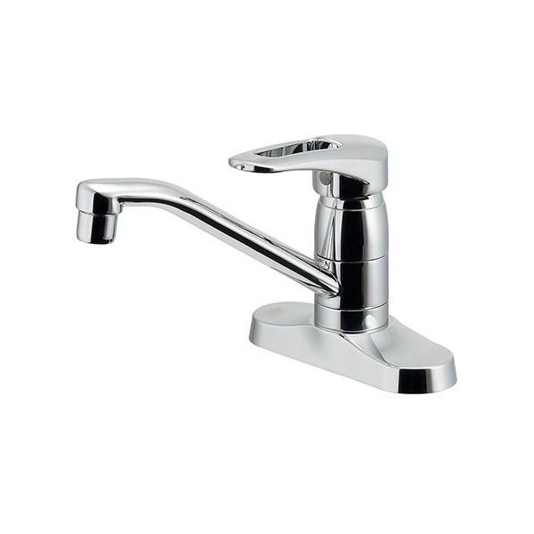 新品 カクダイ シングルレバー混合栓 116-107K カクダイ シングルレバー混合栓 【116-107K】 水栓金具・器 : 換気扇の