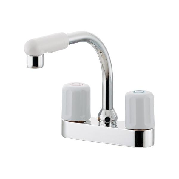 カクダイ 2ハンドル混合栓 151-011 (水栓金具) 価格比較 - 価格.com