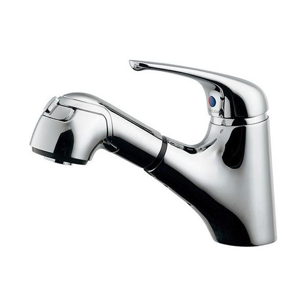 カクダイ シングルレバー引出し混合栓 184-022 (水栓金具) 価格 カクダイ シングルレバー引出し混合栓 184-022 (水栓金具) 価格
