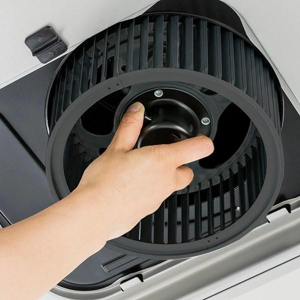 619K0097】 富士工業 FUJIOH（フジオー） ワンタッチ式シロッコファン