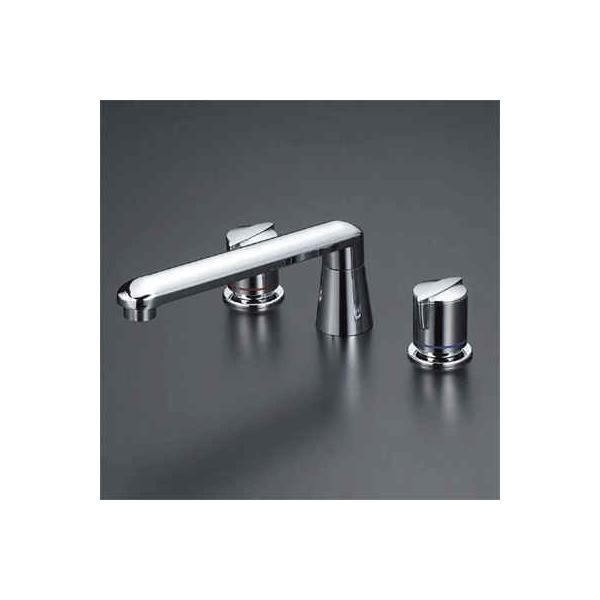 KVK 2ハンドル混合栓(ナット接続) KM83GCU (水栓金具) 価格比較 - 価格.com